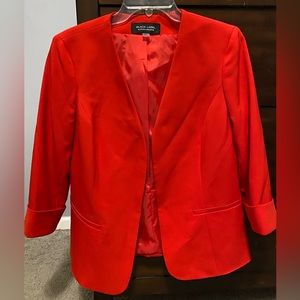 Red blazer
